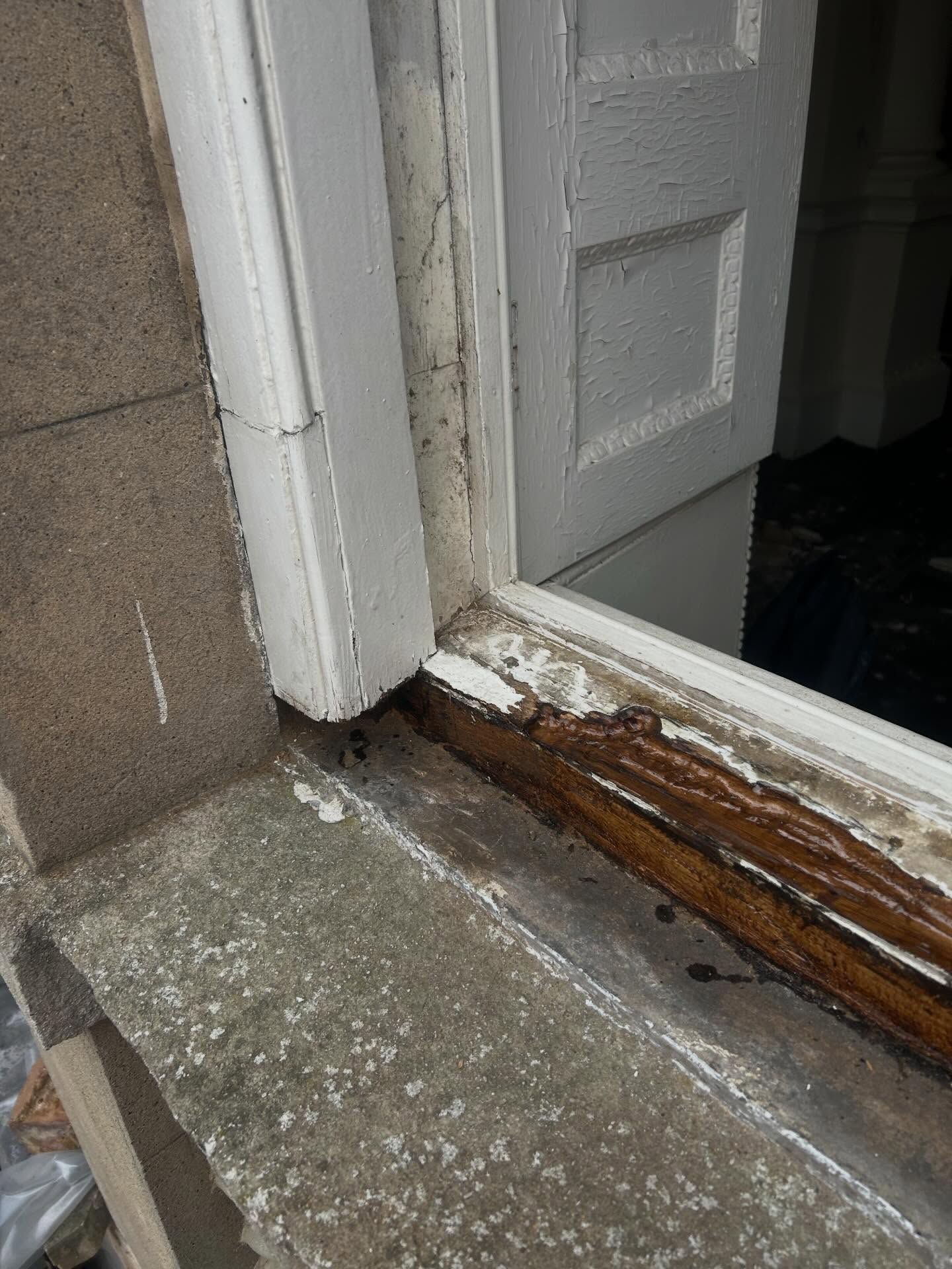 Sash window restoration timber repair